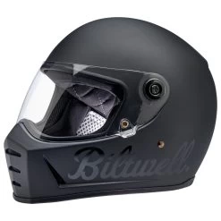 Lane Splitter Flat Black Factory Helmet