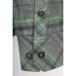 Klim Women's Upland Flannel Shirt -Motorcycle Equipment 3681 000 Monument 20Gray 20 20Wintermint 10