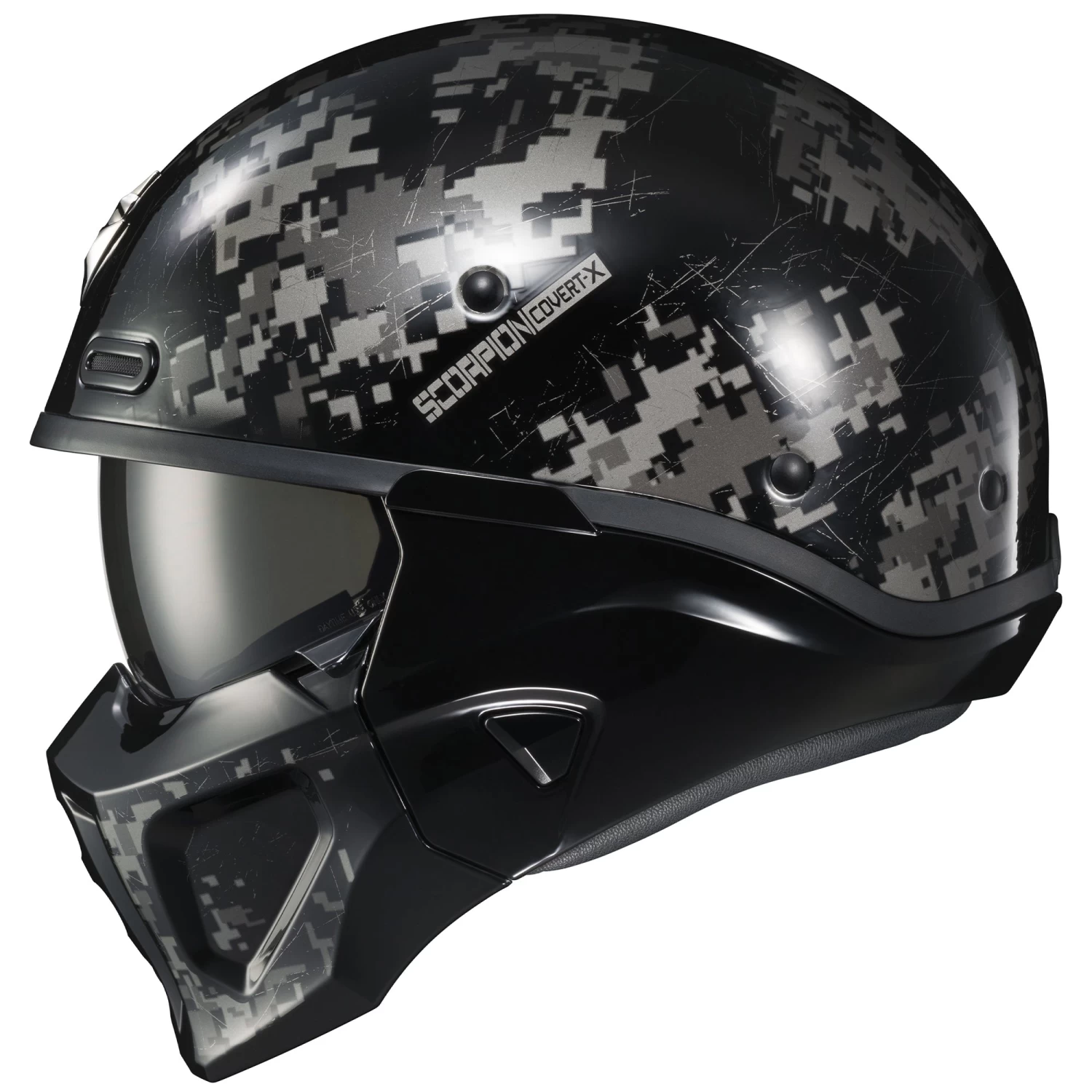 Scorpion Covert X Digicamo Helmet - DOT 1 Scorpion Covert X Digicamo Helmet - DOT