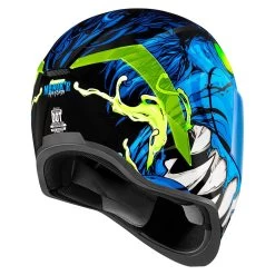 Icon Airform Manik'r Helmets -Motorcycle Equipment AirformManicRBlueBack