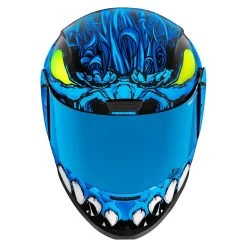 Icon Airform Manik'r Helmets -Motorcycle Equipment AirformManicRBlueFullFront