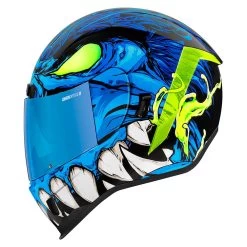 Icon Airform Manik'r Helmets -Motorcycle Equipment AirformManicRBlueProfile