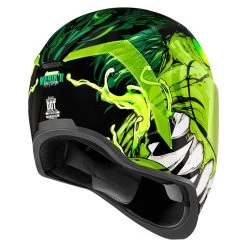 Icon Airform Manik'r Helmets -Motorcycle Equipment AirformManicRGreenBack