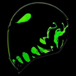 Icon Airform Manik'r Helmets -Motorcycle Equipment AirformManicRGreenGlow