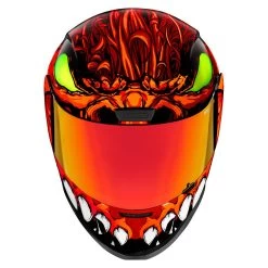 Icon Airform Manik'r Helmets -Motorcycle Equipment AirformManicRRedFullFront