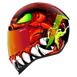 Icon Airform Manik'r Helmets -Motorcycle Equipment AirformManicRRedProfile