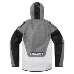 Icon Airform Retro Jackets -Motorcycle Equipment AirformRetroJacketGreyBack