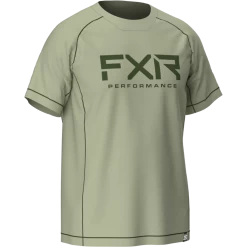 Attack UPF T-shirts -Motorcycle Equipment AttackUPF Tee M KhakiArmy 212095 7775 front