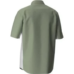 Cast Performance UPF Tech Shortsleeve Shirt -Motorcycle Equipment CastPerformanceUPF Shortsleeve M KhakiGrey 212041 7778 back