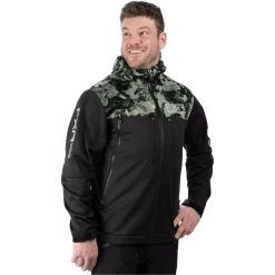 Cast Softshell Jackets -Motorcycle Equipment Cast Softshell BlackCamo 222001 7610 front