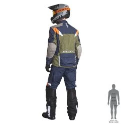 Scott Dualraid Dryo Jacket -Motorcycle Equipment Dualraid back 1642719 jpg zoom 1