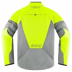 Icon Mesh AF Jackets -Motorcycle Equipment MeshAFJacketHiVizBack