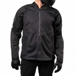 Icon Mesh AF Jackets -Motorcycle Equipment MeshAFJacket Black Front