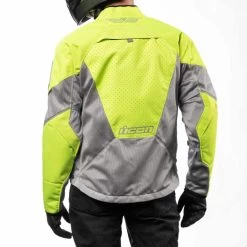 Icon Mesh AF Jackets -Motorcycle Equipment MeshAFJacket HiViz Back