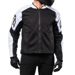 Icon Mesh AF Jackets -Motorcycle Equipment MeshAFJacket White Front