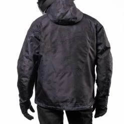 Icon PDX3 Rain Jackets -Motorcycle Equipment PDX3Jacket DarkCamo Back
