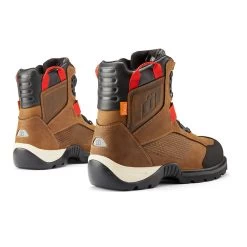 Icon Stormhawk Waterproof Boots 14 Icon Stormhawk Waterproof Boots -Motorcycle Equipment StormhawkWPBootBrownBack