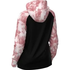 Trainer Lite Tech Women's Pullover Hoodie -Motorcycle Equipment Trainer LiteTech PO W BlackDustyRoseInk 222214 1098 back