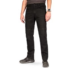 Icon Uparmor Jeans -Motorcycle Equipment UparmorJeans Black Front