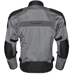Scorpion Vortex Air Mesh Jackets 11 Scorpion Vortex Air Mesh Jackets -Motorcycle Equipment VortexAirJktDkGryGunBlk Rr