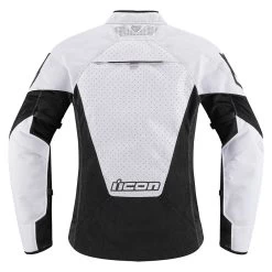 Icon Mesh AF Women's Jacket -Motorcycle Equipment WmnsMeshAFCEJacketWhiteBack