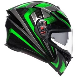 AGV K5 S Hurricane 2.0 Helmets - Maxi Pinlock 20 AGV K5 S Hurricane 2.0 Helmets - Maxi Pinlock -Motorcycle Equipment agvk5 s hurricane20 helmet black green 1800x1800 253c9d68 0d95 4cf8 bbff 2d55b06f6f2f