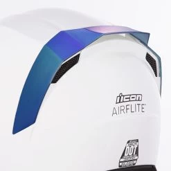 Icon Airflite Rear Spoilers -Motorcycle Equipment icon airflite rear spoilers motorcycle helmets icon rst blue 122266